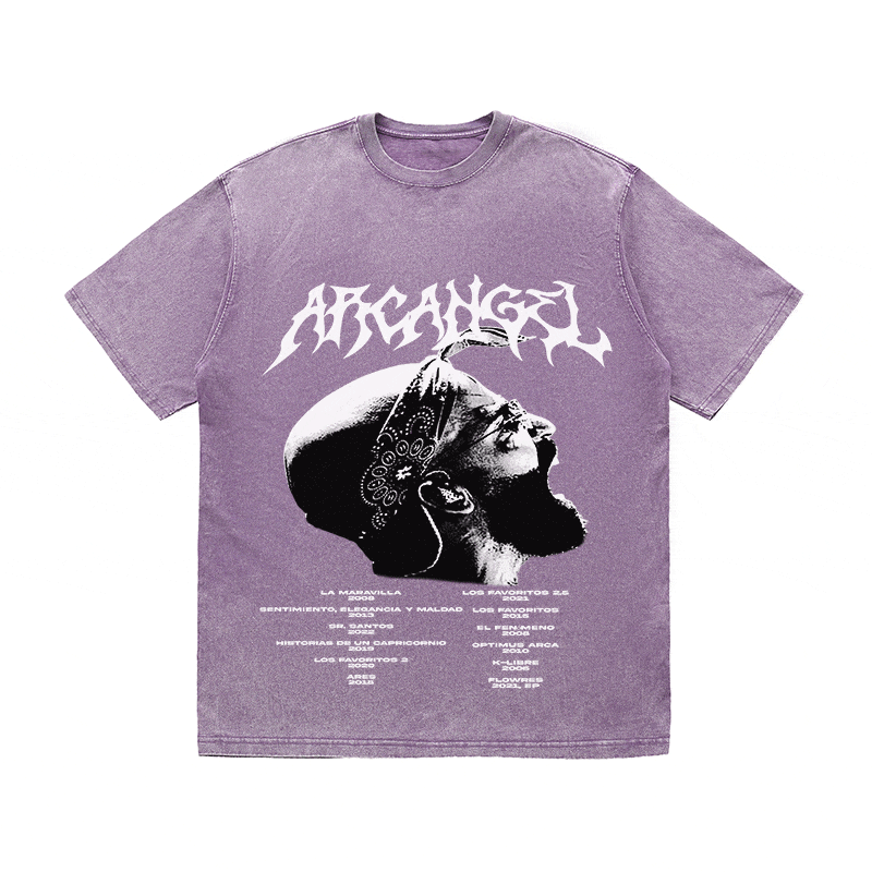 RDMCLOTHINGART tapestry hoodie ARCANGEL HEAVY WEIGHT COTTON TEE-8872