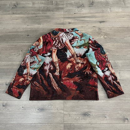 RDMCLOTHINGART tapestry hoodie ARCHANGEL MICHAEL TAPESTRY JACKET