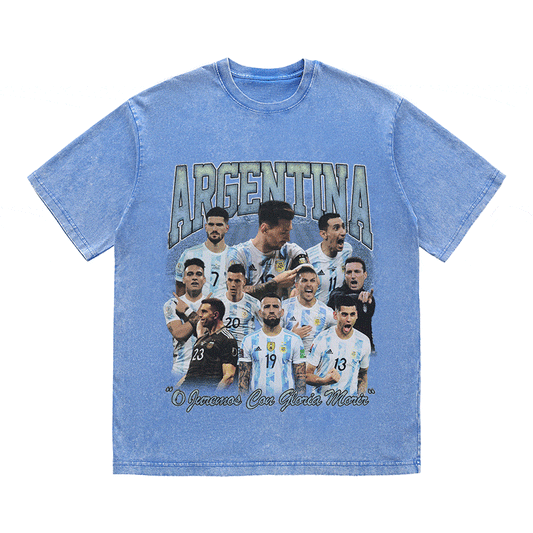 RDMCLOTHINGART tapestry hoodie ARGENTINA HEAVY WEIGHT COTTON TEE-8947