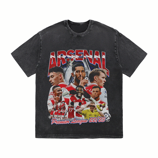 RDMCLOTHINGART tapestry hoodie ARSENAL HEAVY WEIGHT COTTON TEE-8949