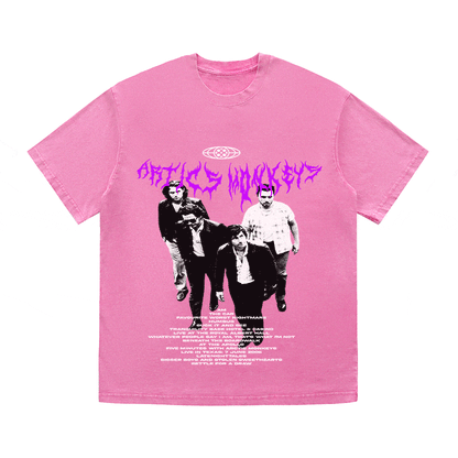 RDMCLOTHINGART tapestry hoodie ARTICS MONKEYS HEAVY WEIGHT COTTON TEE-8923