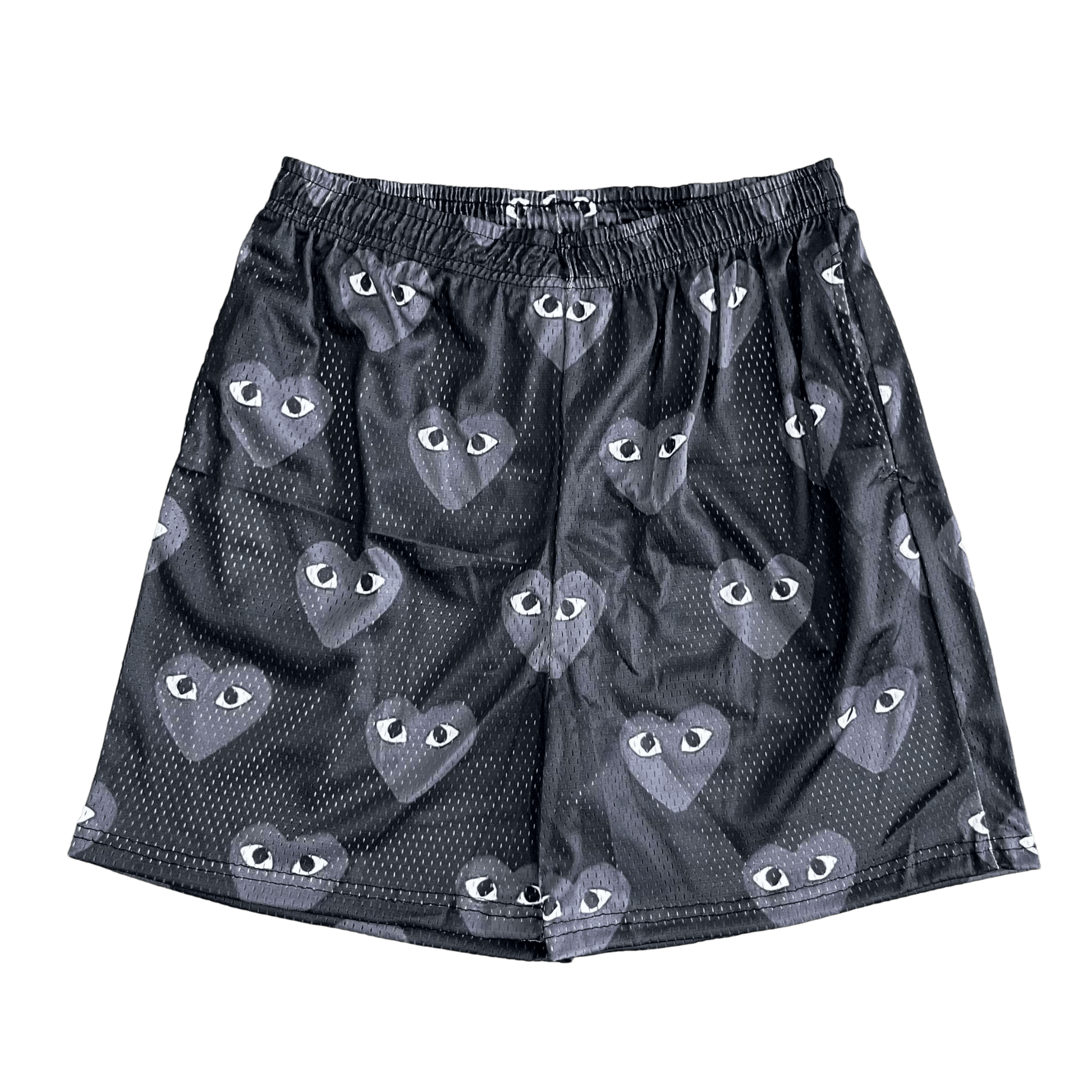 B&GREY CDG MESH SHORTS-8734 - RDMCLOTHINGART