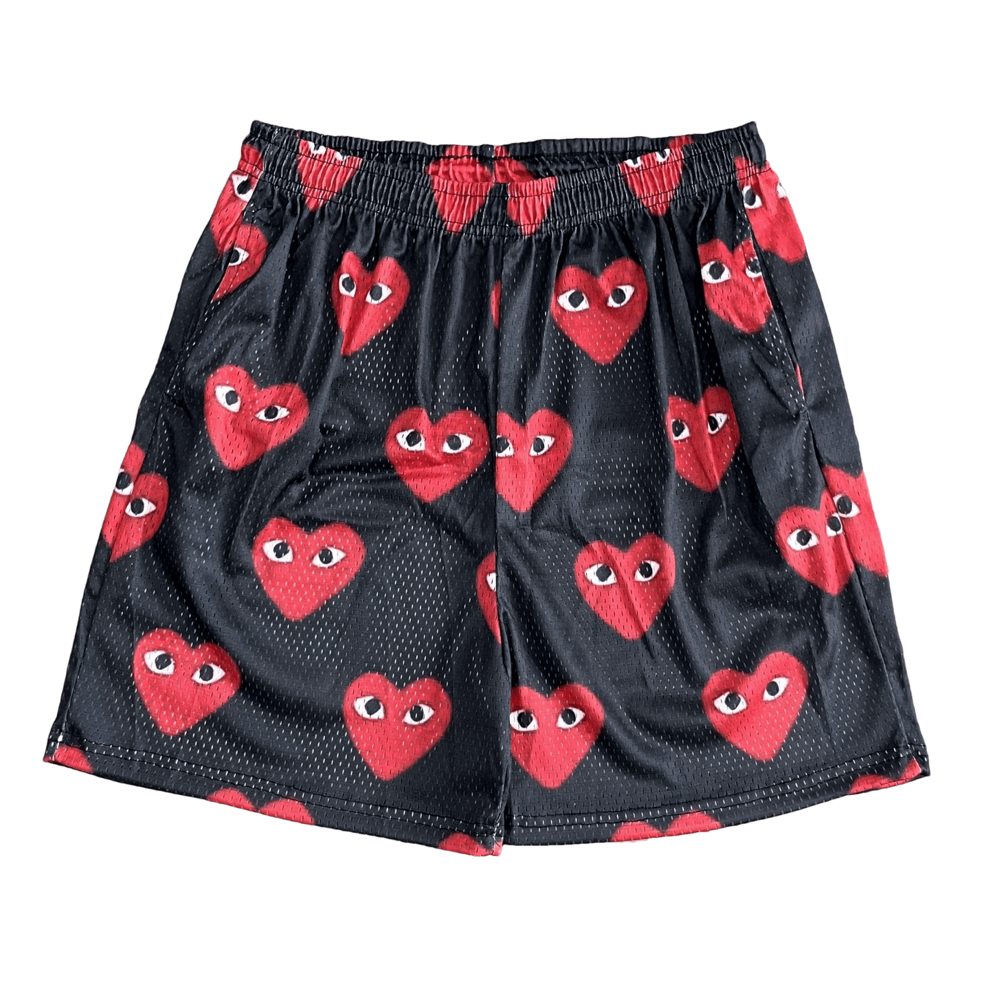 B&RED CDG MESH SHORTS-8733 - RDMCLOTHINGART