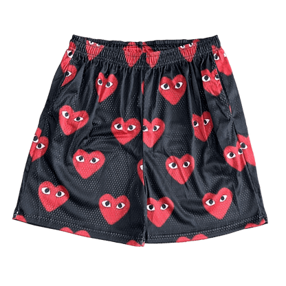 B&RED CDG MESH SHORTS-8733 - RDMCLOTHINGART