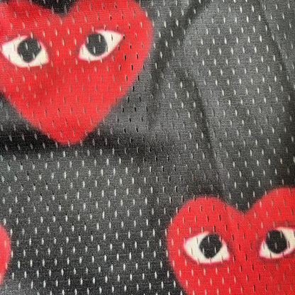 B&RED CDG MESH SHORTS-8733 - RDMCLOTHINGART