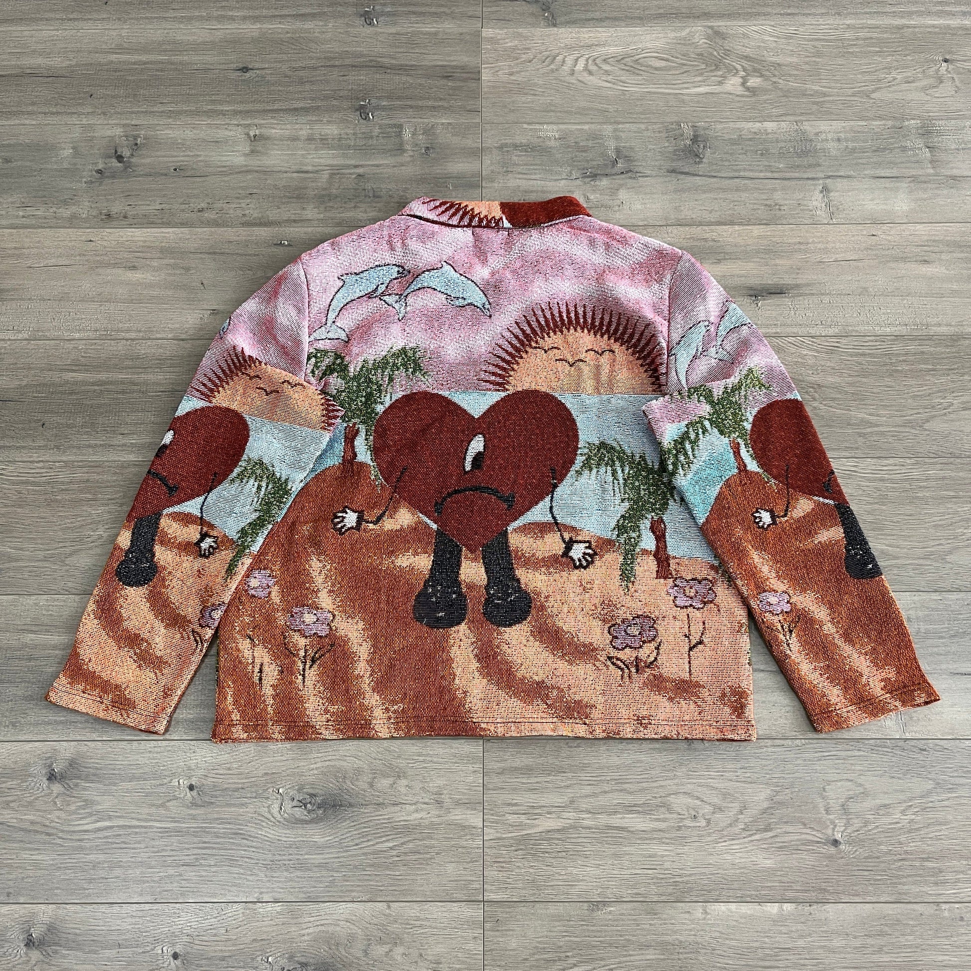 RDMCLOTHINGART tapestry hoodie BAD BUNNY V3 TAPESTRY JACKET