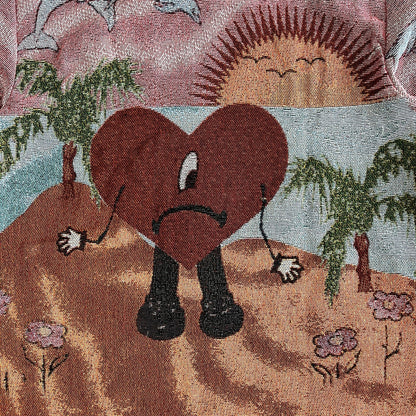 RDMCLOTHINGART tapestry hoodie BAD BUNNY V3 TAPESTRY JACKET