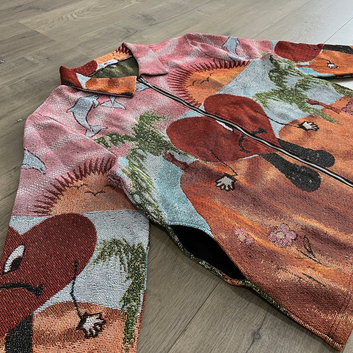 RDMCLOTHINGART tapestry hoodie BAD BUNNY V3 TAPESTRY JACKET