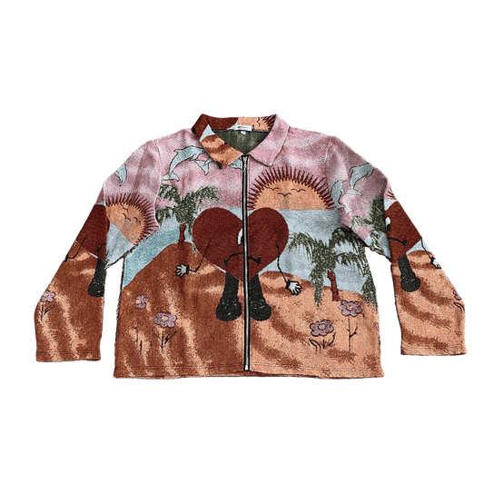RDMCLOTHINGART tapestry hoodie BAD BUNNY V3 TAPESTRY JACKET