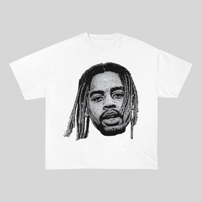 RDMCLOTHINGART tapestry hoodie BARCOLA HEAVY COTTON TEES-9531