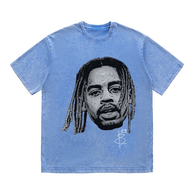 RDMCLOTHINGART tapestry hoodie BARCOLA HEAVY COTTON TEES-9531