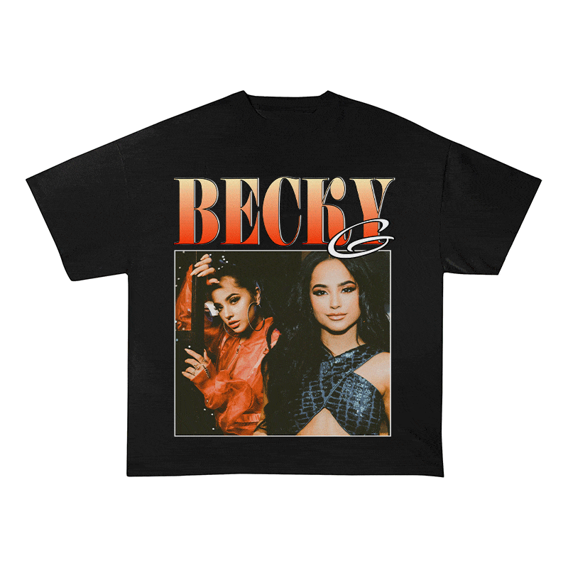 RDMCLOTHINGART tapestry hoodie BECKY G HEAVY WEIGHT COTTON TEE-8852