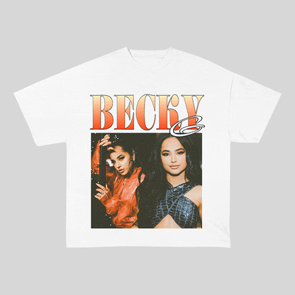 RDMCLOTHINGART tapestry hoodie BECKY G HEAVY WEIGHT COTTON TEE-8852