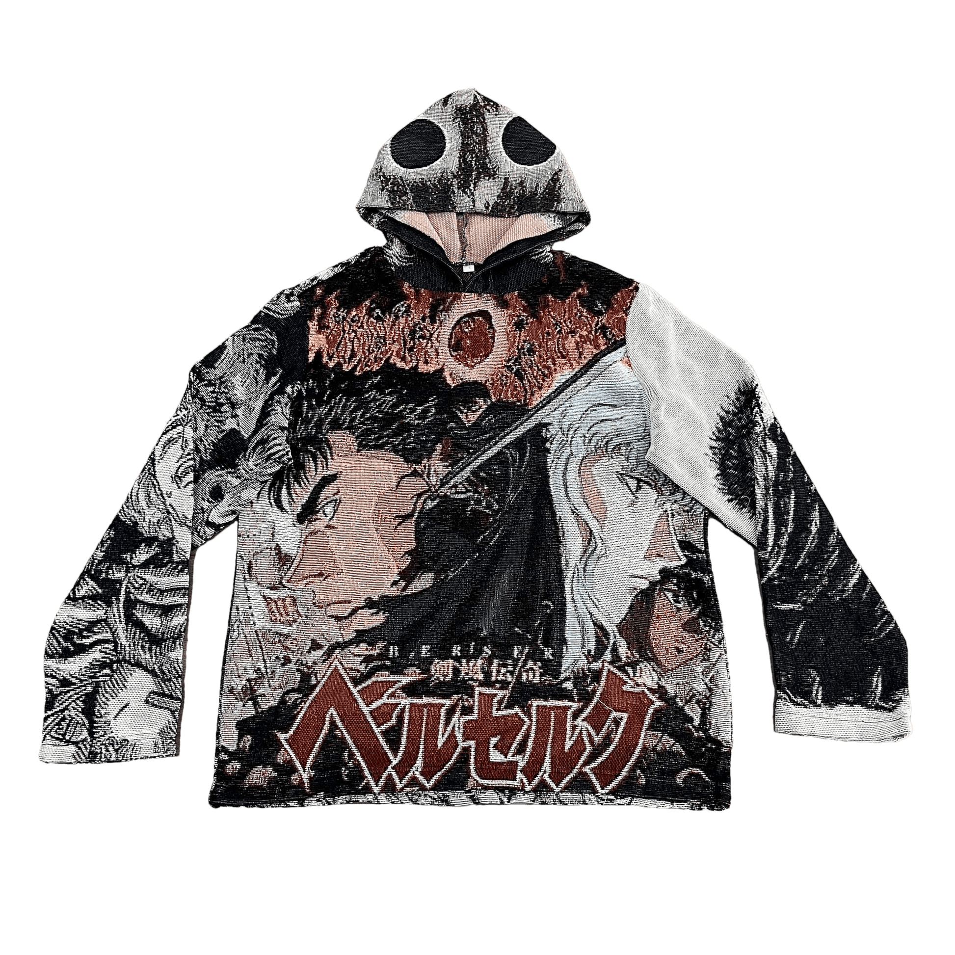 BERSERK TAPESTRY HOODIE - RDMCLOTHINGART
