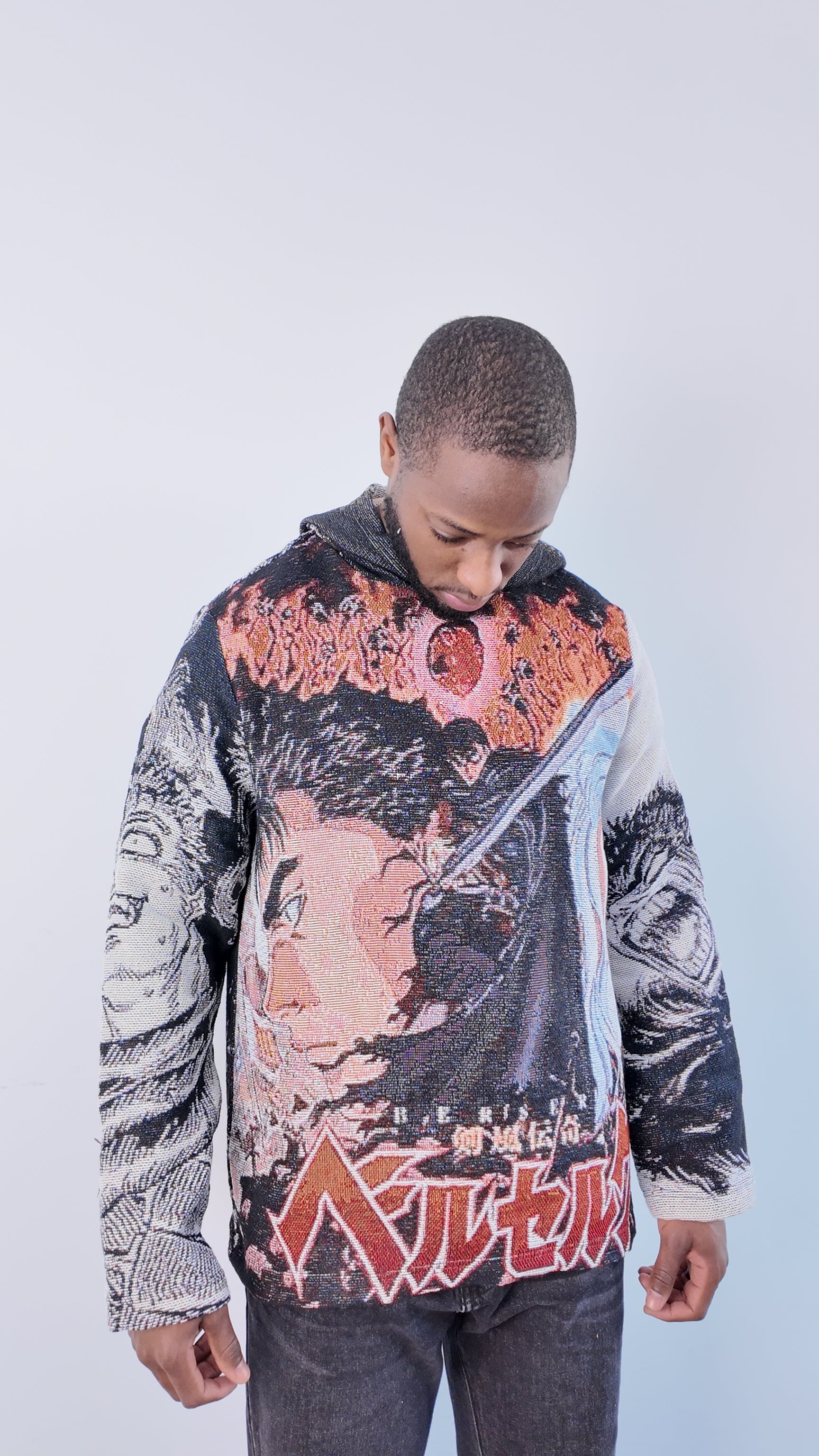 BERSERK TAPESTRY HOODIE - RDMCLOTHINGART