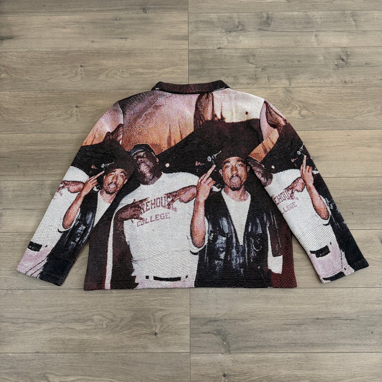 RDMCLOTHINGART tapestry hoodie BIGGIE& PAC  TAPESTRY JACKET