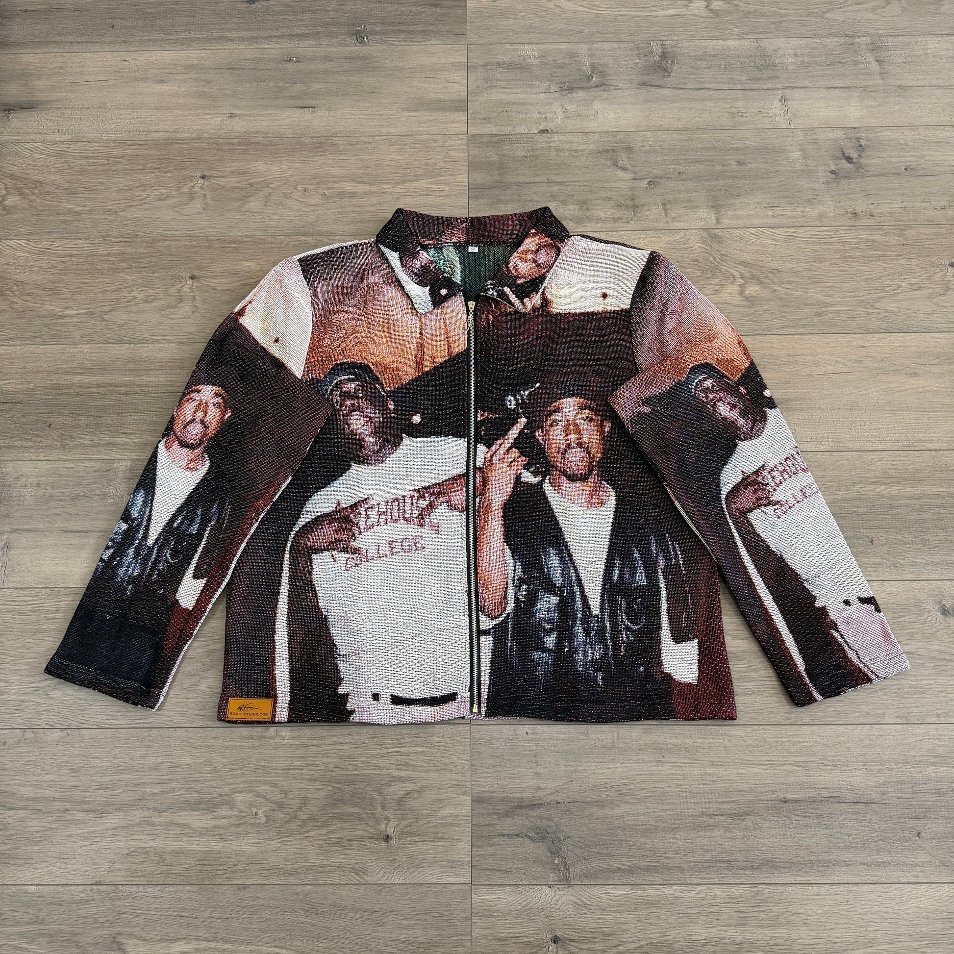RDMCLOTHINGART tapestry hoodie BIGGIE& PAC  TAPESTRY JACKET