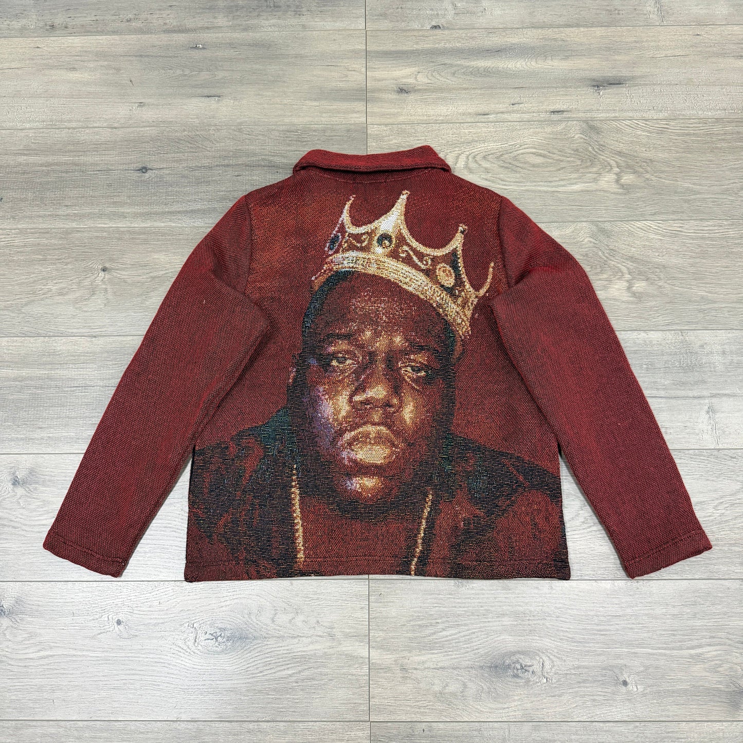 RDMCLOTHINGART tapestry hoodie BIGGIE TAPESTRY JACKET