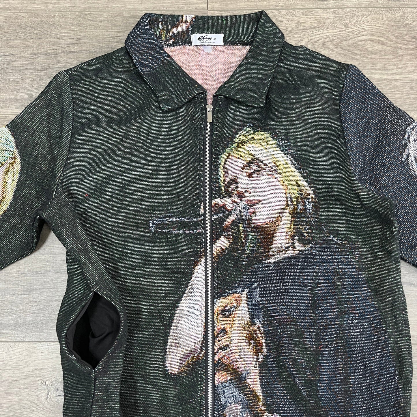 RDMCLOTHINGART tapestry hoodie BILLIE TAPESTRY JACKET