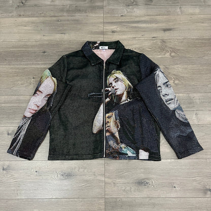 RDMCLOTHINGART tapestry hoodie BILLIE TAPESTRY JACKET