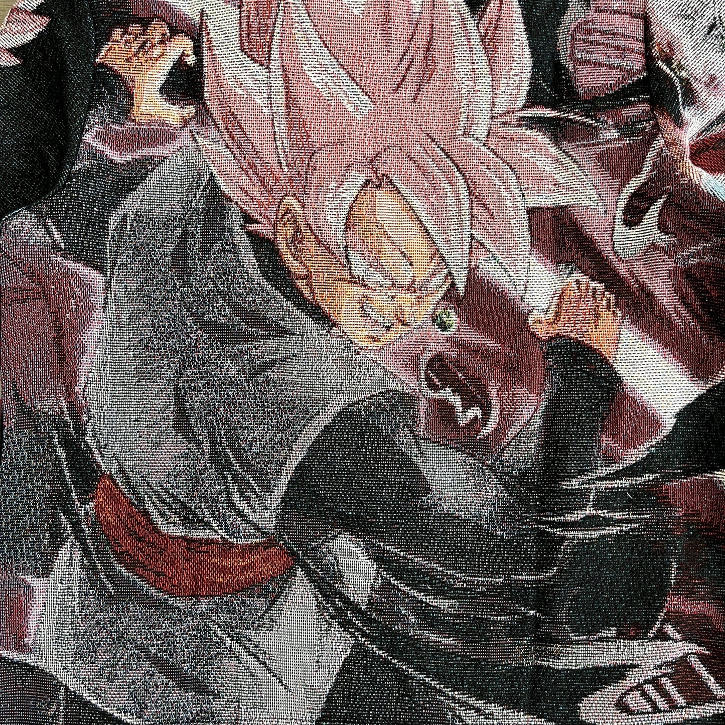 RDMCLOTHINGART tapestry hoodie BLACK G TAPESTRY JACKET