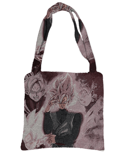 RDMCLOTHINGART tapestry hoodie BLACK GOKU TAPESTRY BAG