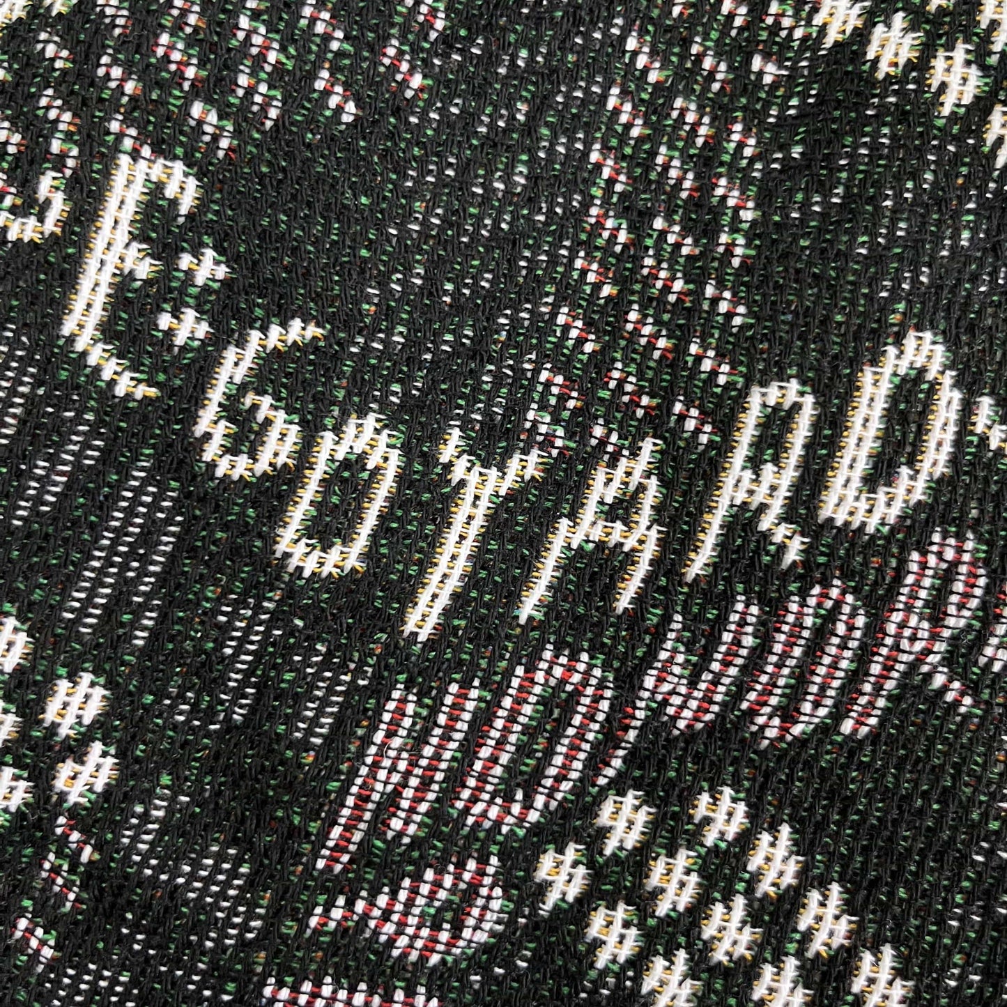 BLACK GY TAPESTRY SHORTS - RDMCLOTHINGART