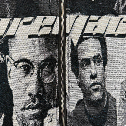 RDMCLOTHINGART tapestry hoodie BLACK LEADER TAPESTRY JACKET