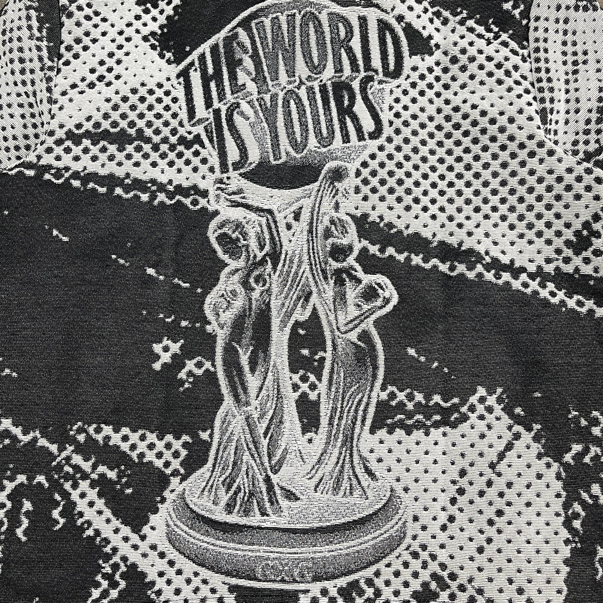 BLACK SCARFACE TAPESTRY JACKET - RDMCLOTHINGART