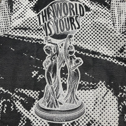 BLACK SCARFACE TAPESTRY JACKET - RDMCLOTHINGART