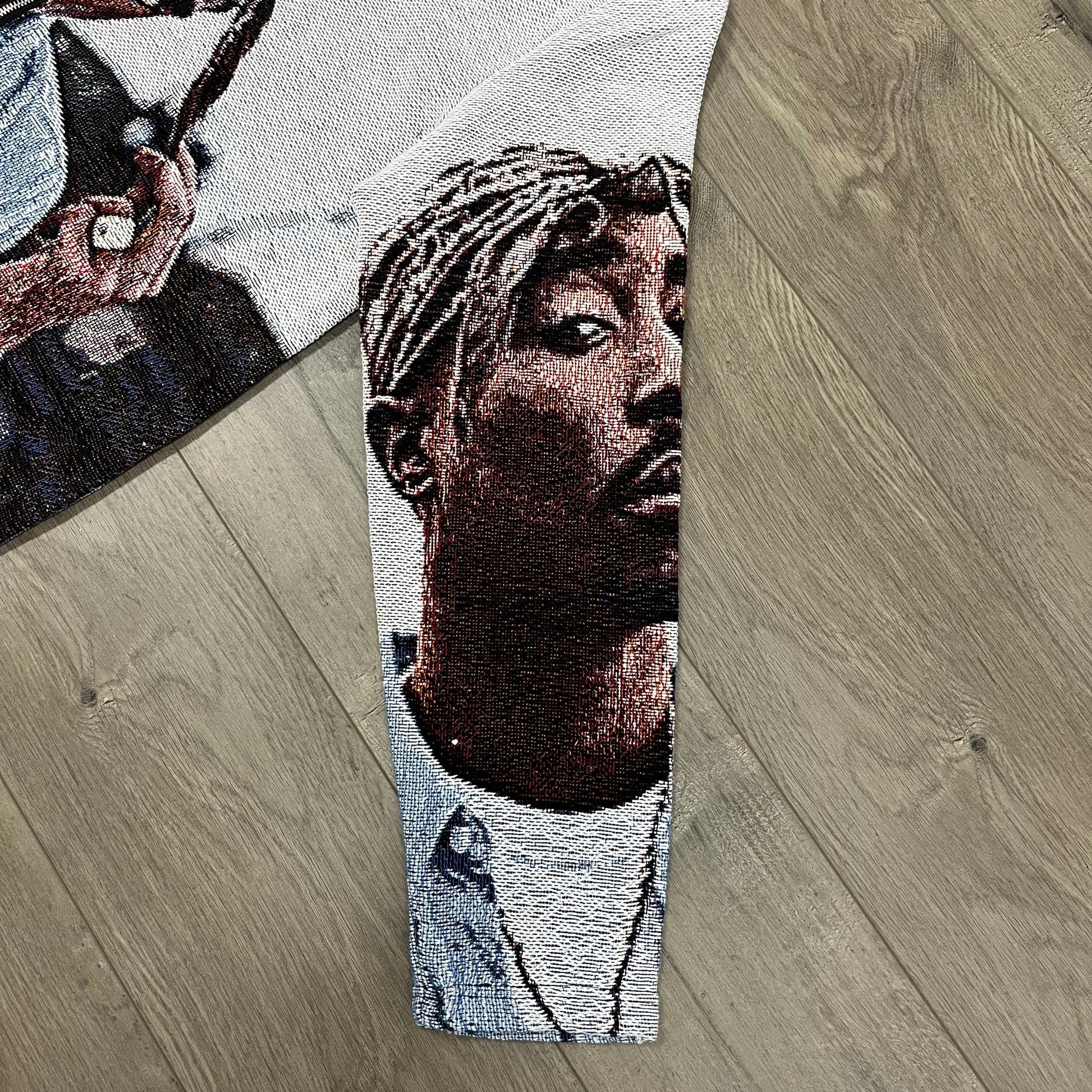 BLUE 2PAC TAPESTRY JACKET - RDMCLOTHINGART