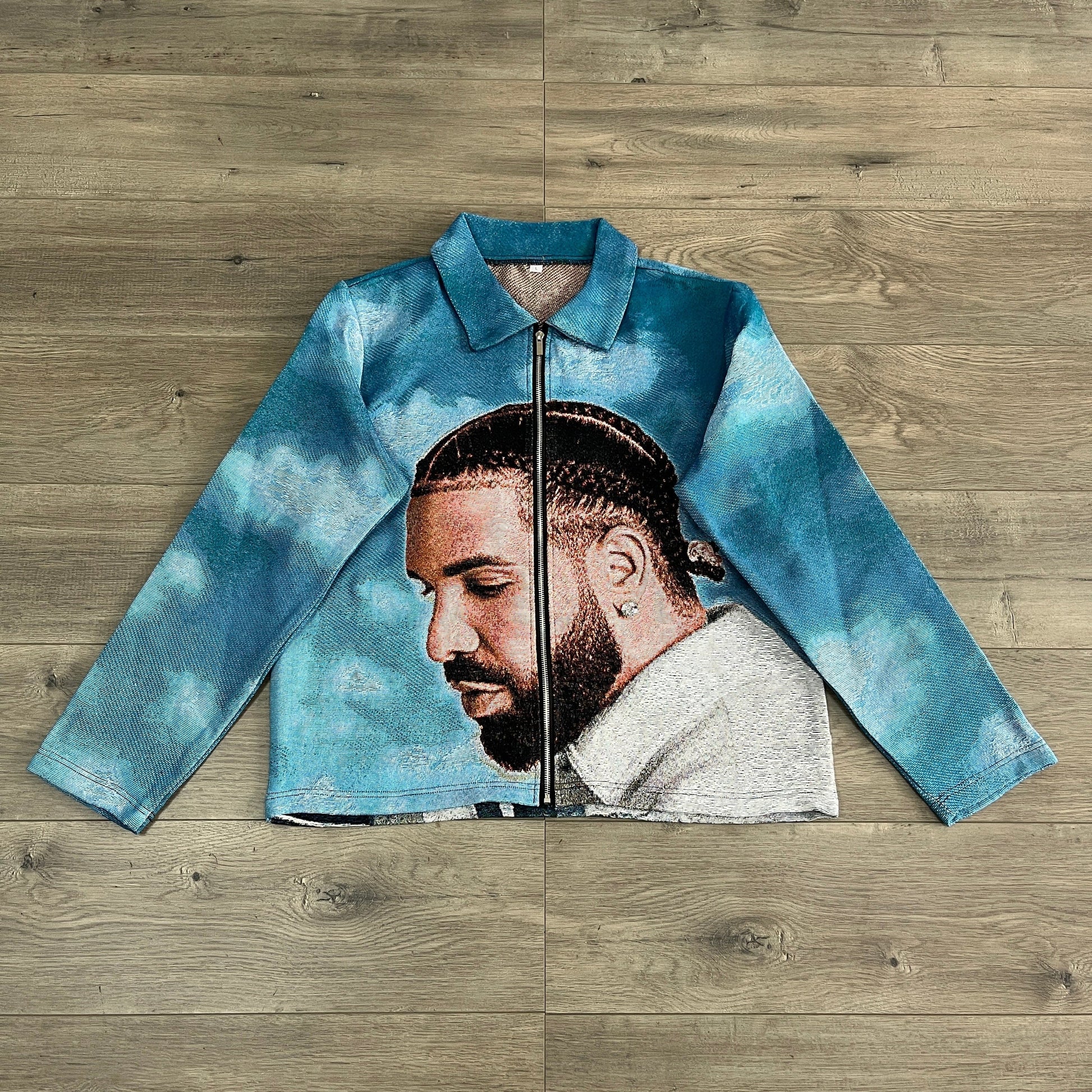 BLUE DRAKE TAPESTRY JACKET - RDMCLOTHINGART