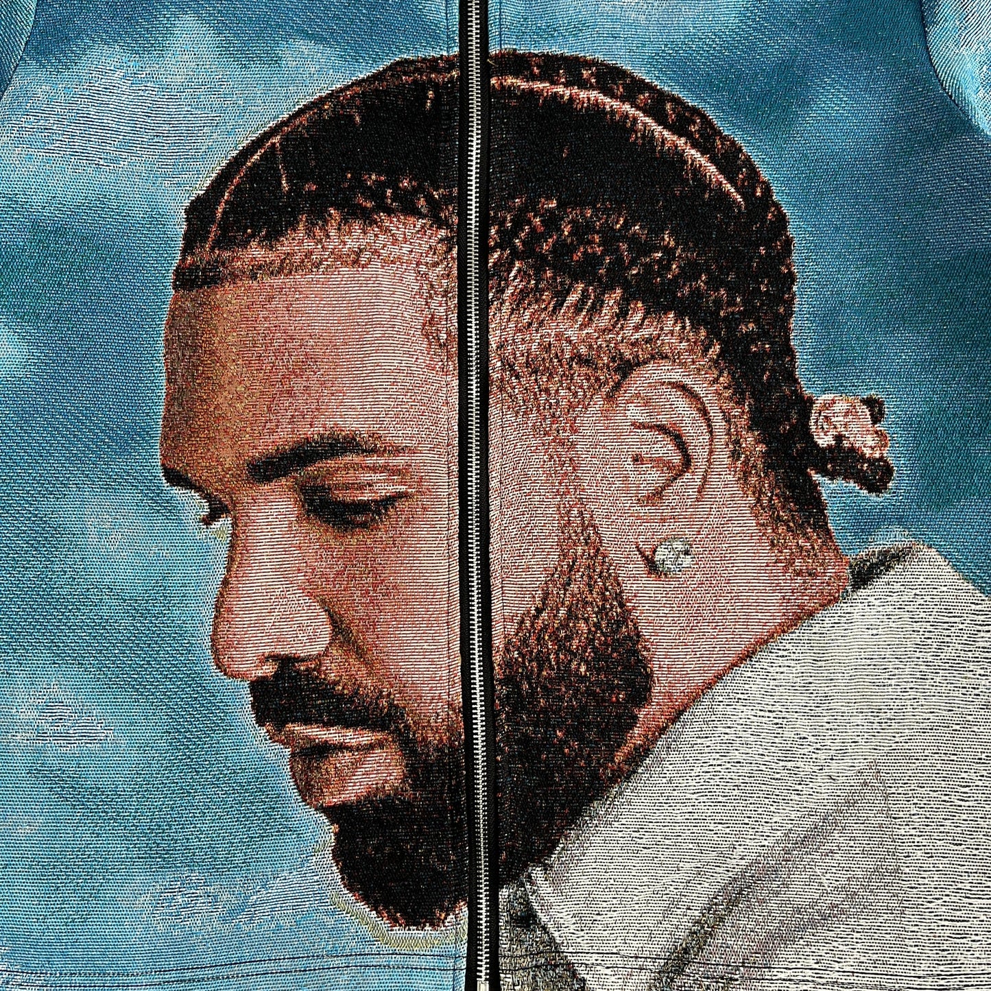 BLUE DRAKE TAPESTRY JACKET - RDMCLOTHINGART