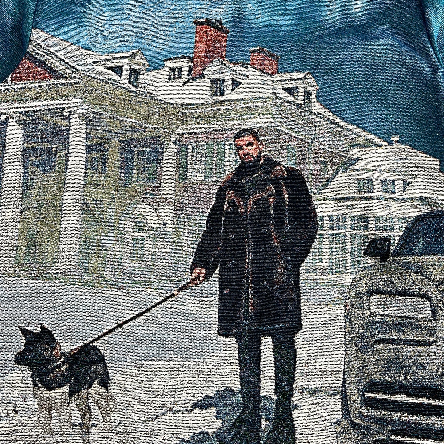 BLUE DRAKE TAPESTRY JACKET - RDMCLOTHINGART