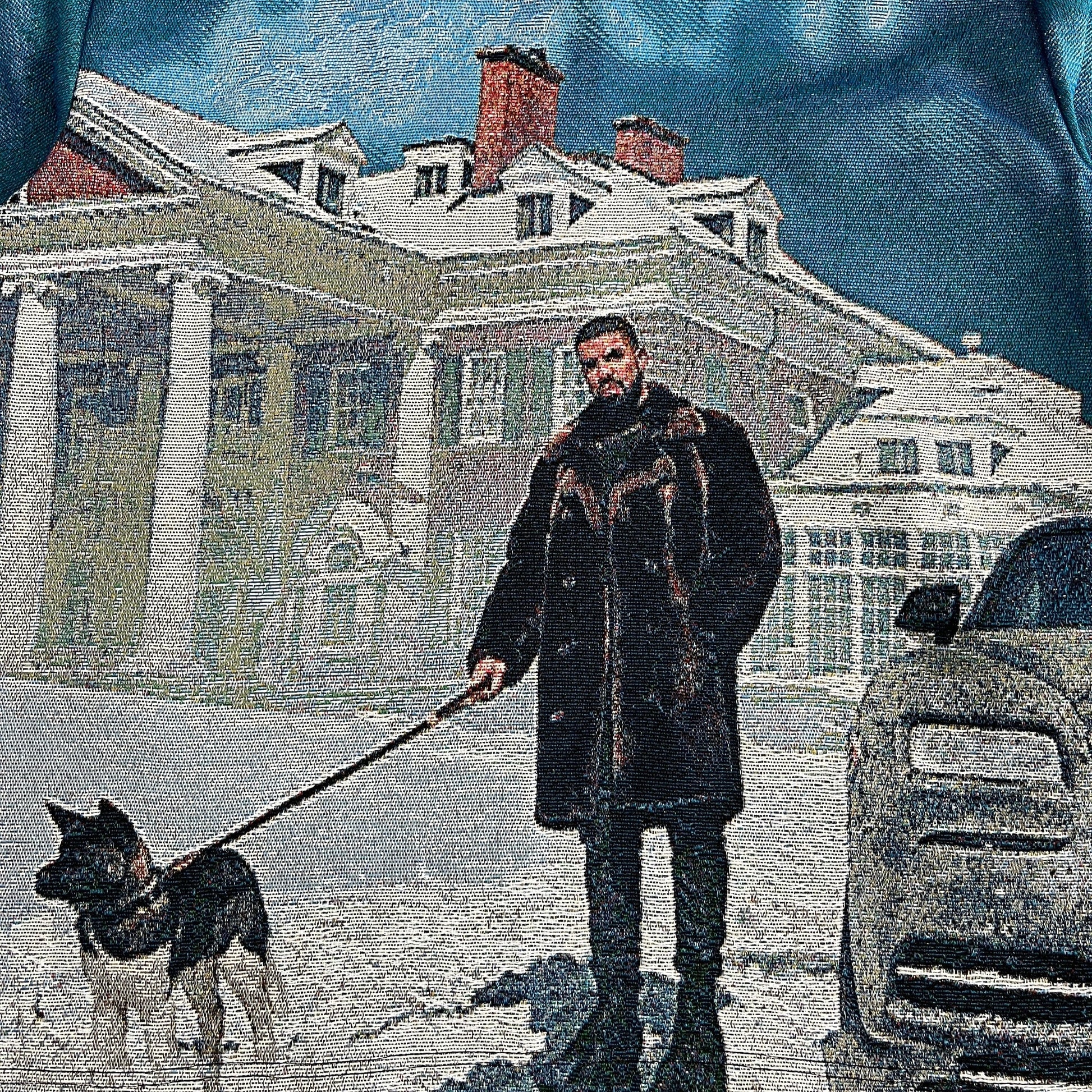 BLUE DRAKE TAPESTRY JACKET - RDMCLOTHINGART