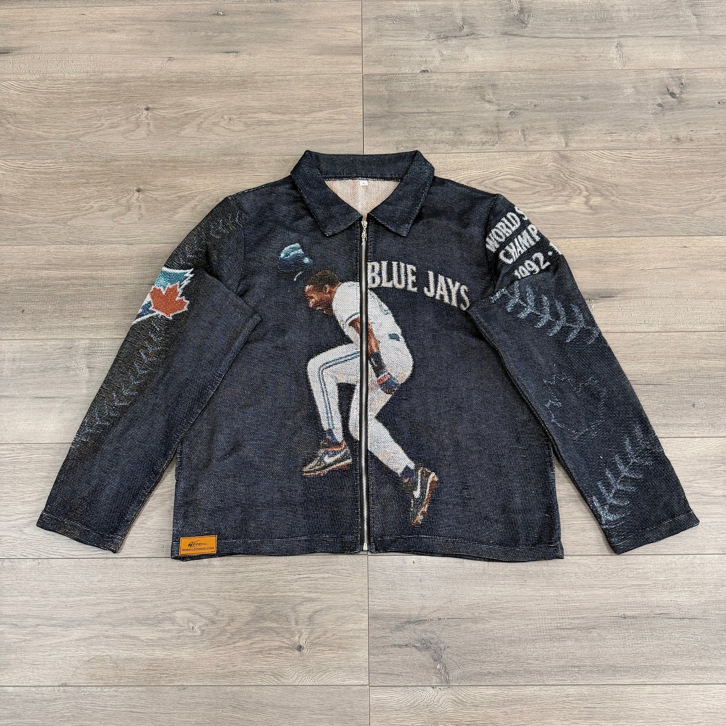 RDMCLOTHINGART tapestry hoodie BLUE JAYS TAPESTRY JACKET