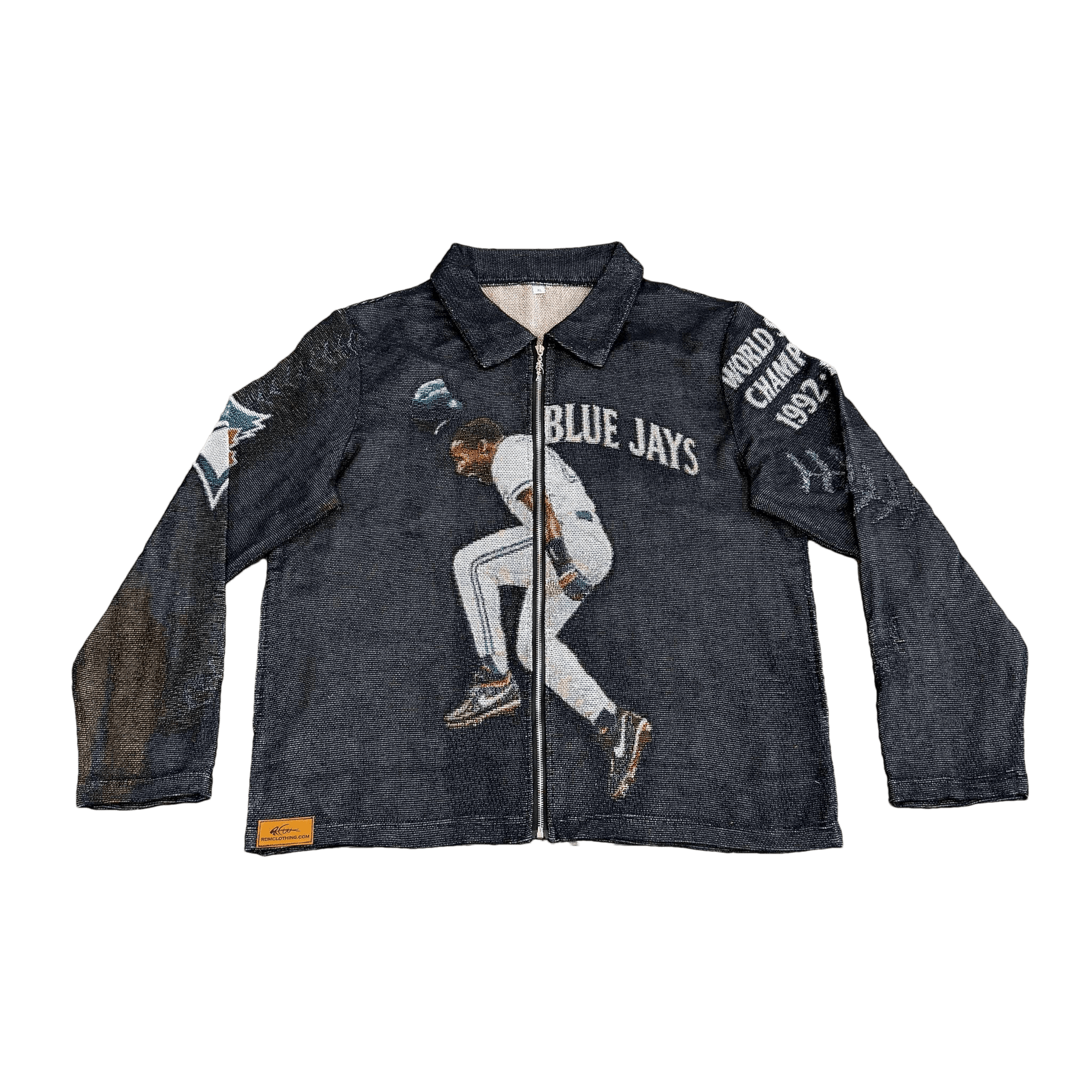 RDMCLOTHINGART tapestry hoodie BLUE JAYS TAPESTRY JACKET