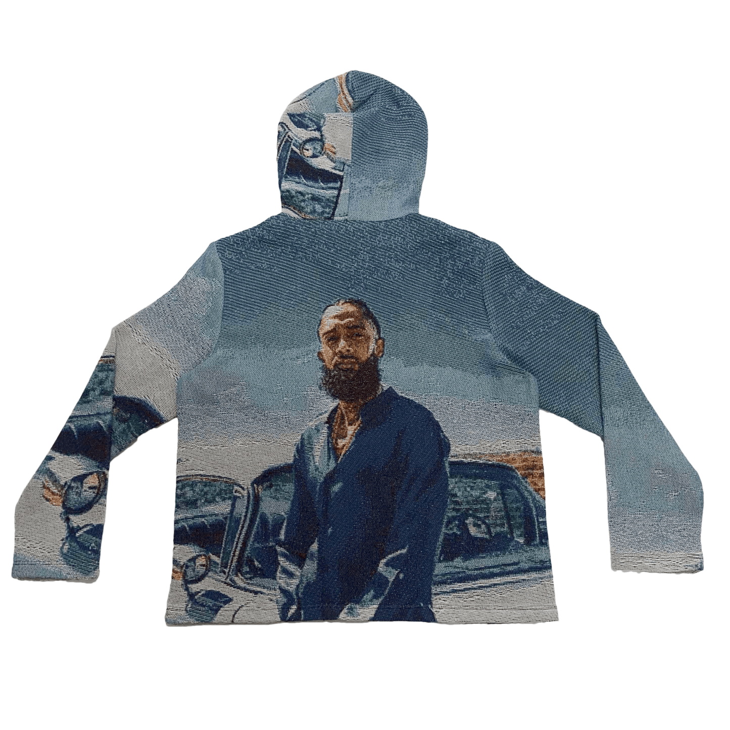 Blue Nip Tapestry - RDMCLOTHINGART