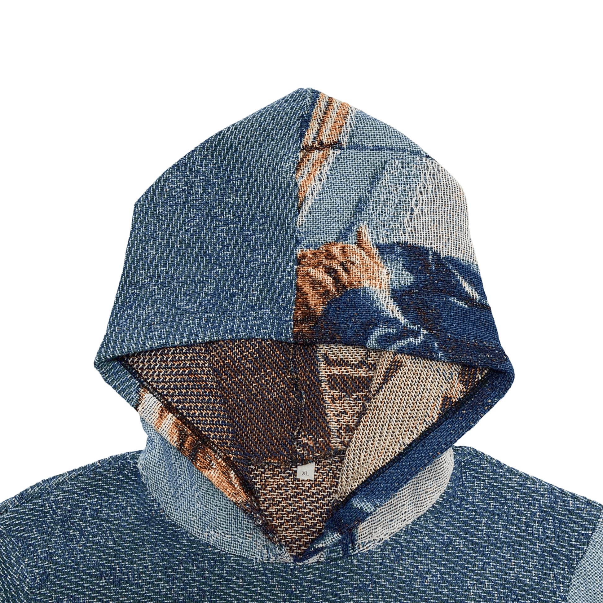 Blue Nip Tapestry - RDMCLOTHINGART