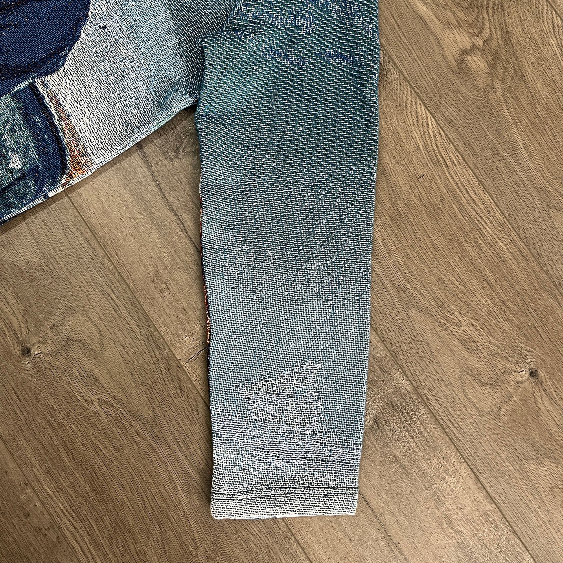 RDMCLOTHINGART tapestry hoodie BLUE NIP TAPESTRY JACKET