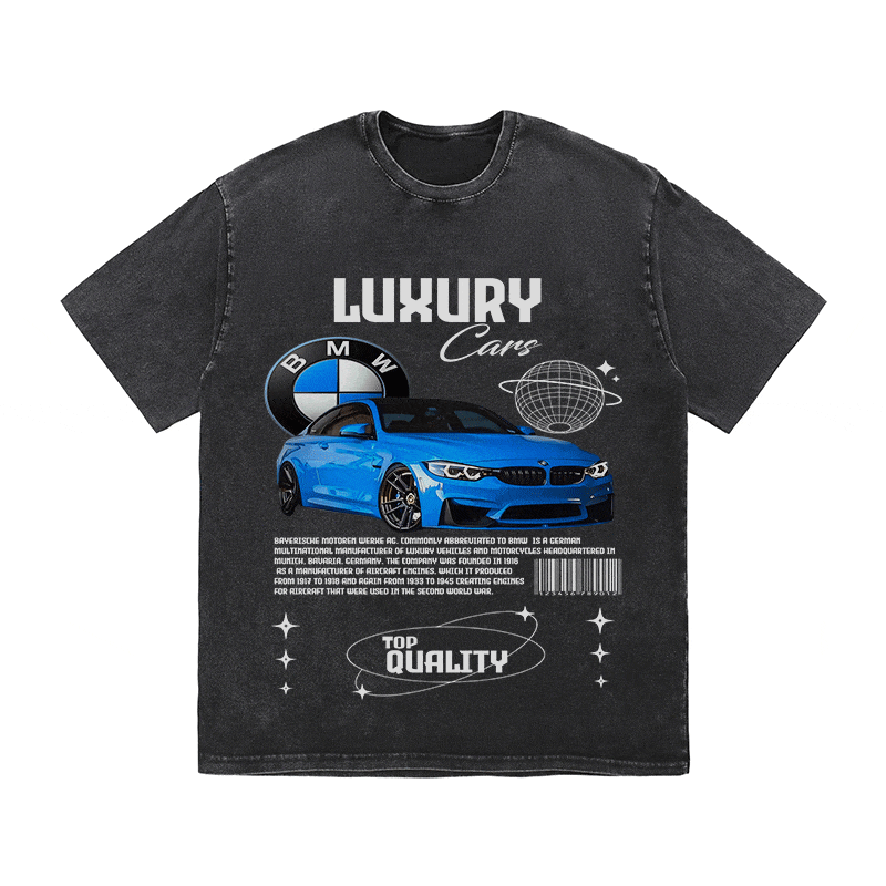 RDMCLOTHINGART tapestry hoodie BMW HEAVY WEIGHT COTTON TEE-9090