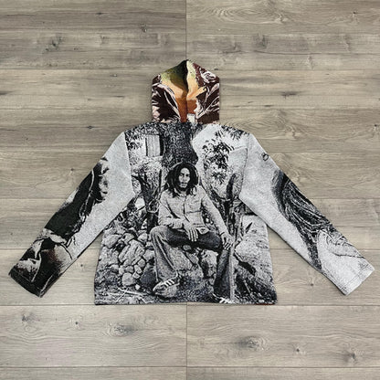 BOB TAPESTRY HOODIE - RDMCLOTHINGART