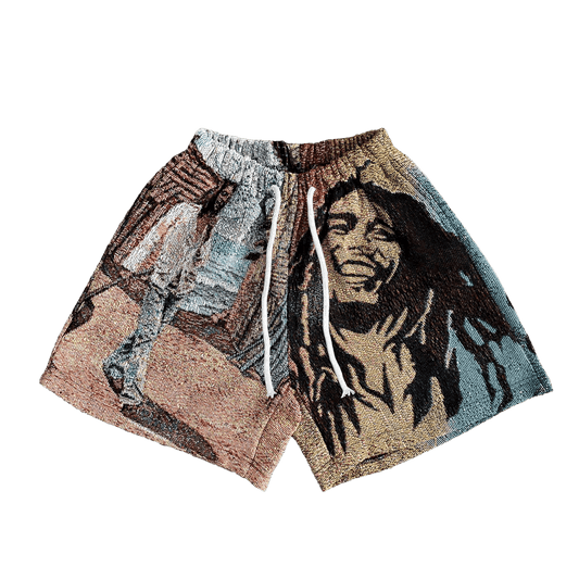 BOB TAPESTRY SHORTS - RDMCLOTHINGART
