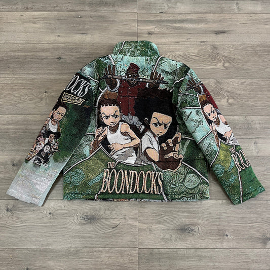 BOONDOCKS TAPESTRY COAT - RDMCLOTHINGART