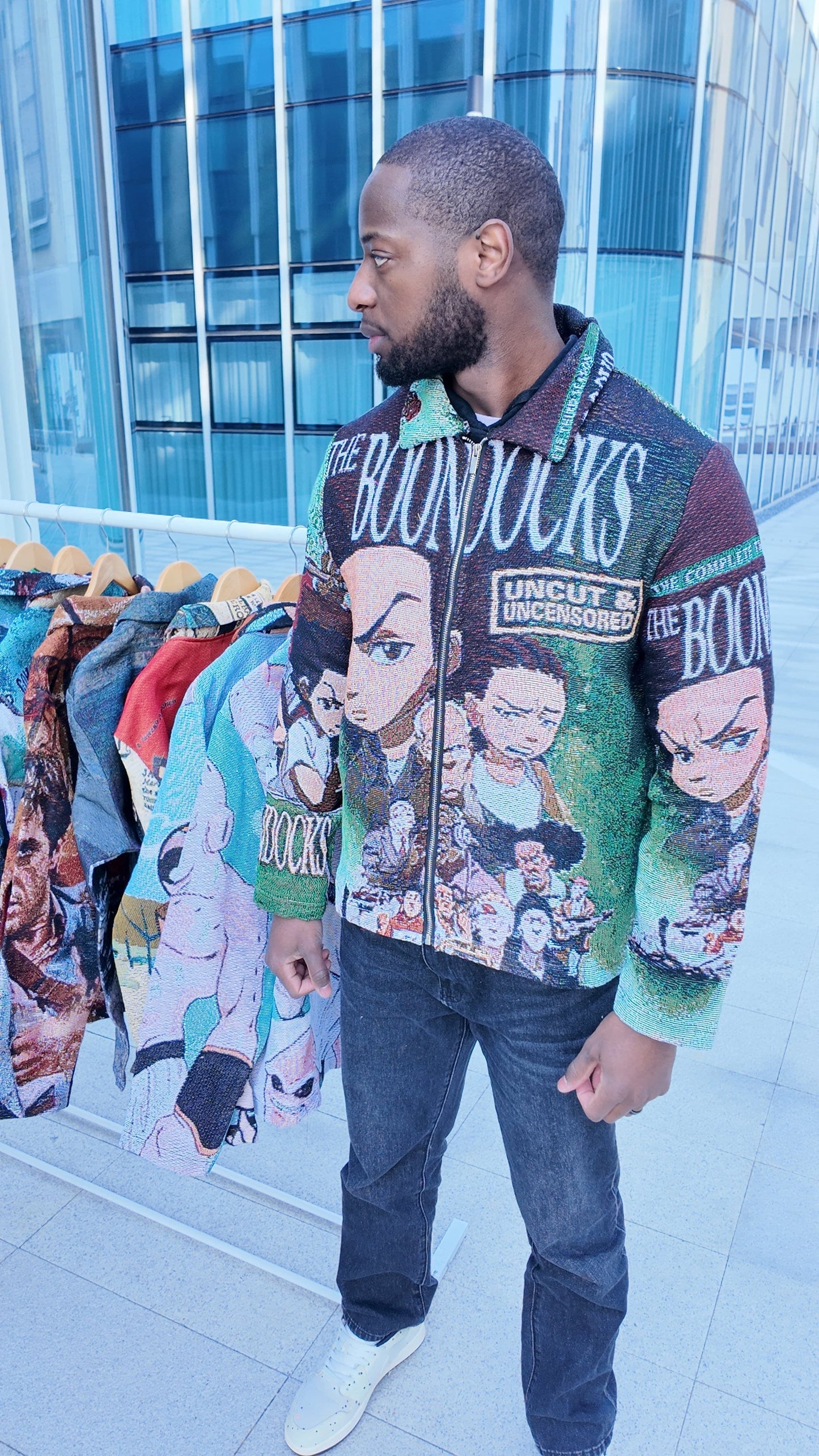 BOONDOCKS TAPESTRY JACKET - RDMCLOTHINGART