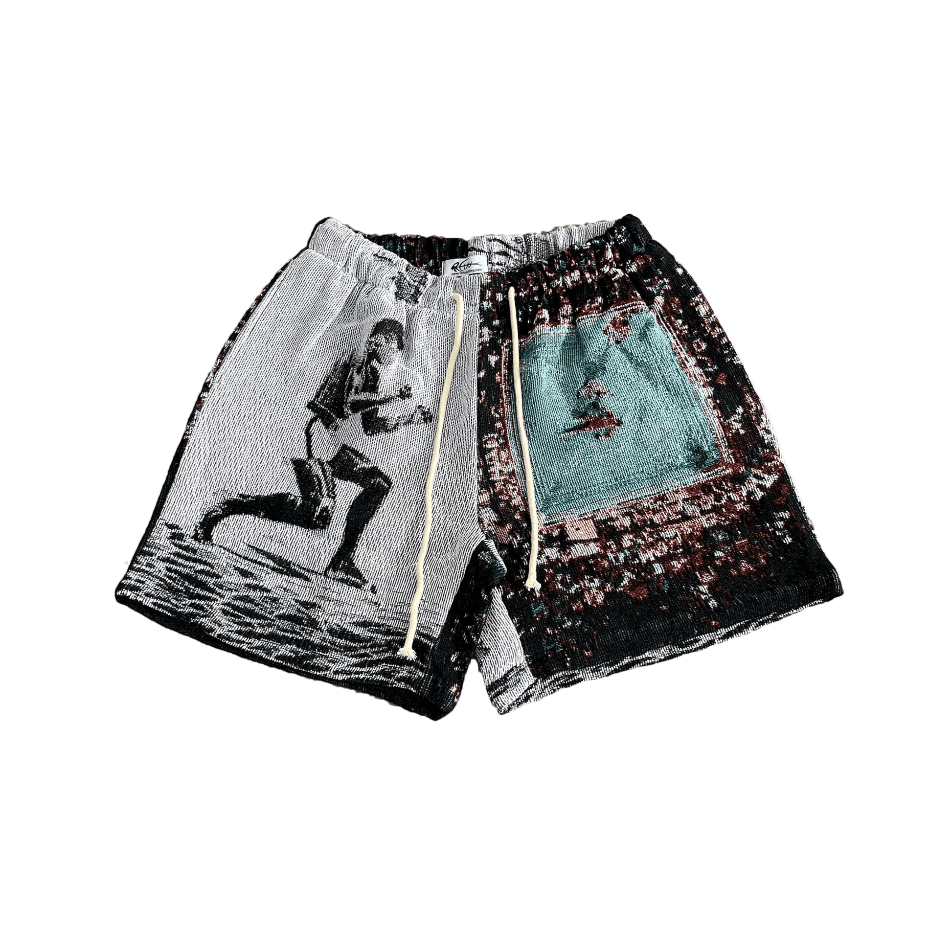 RDMCLOTHINGART tapestry hoodie BOXING TAPESTRY SHORTS