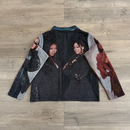 RDMCLOTHINGART tapestry hoodie BRANDY&MONICA TAPESTRY JACKET