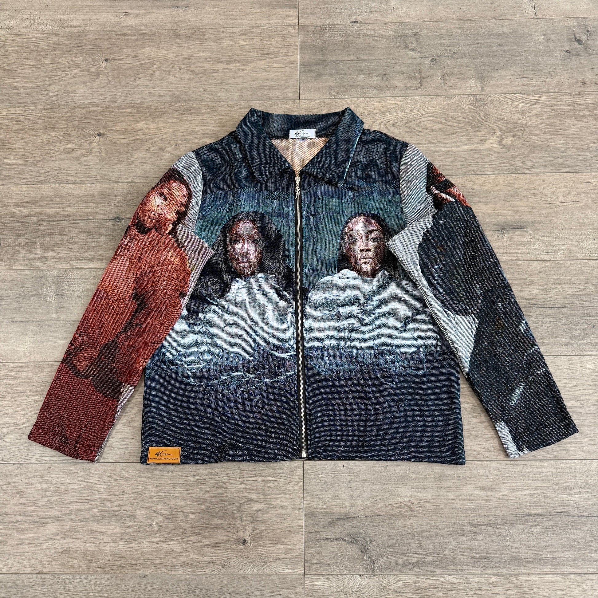 RDMCLOTHINGART tapestry hoodie BRANDY&MONICA TAPESTRY JACKET