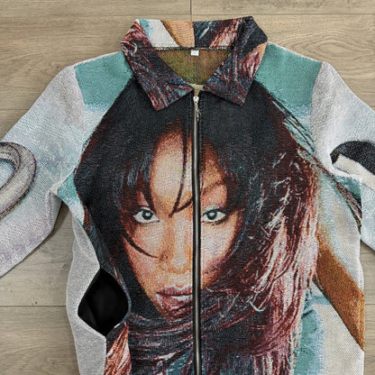 RDMCLOTHINGART tapestry hoodie BRANDY TAPESTRY JACKET