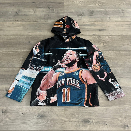 RDMCLOTHINGART tapestry hoodie BRUNSON TAPESTRY HOODIE